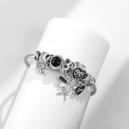 สร้อยข้อมือแฟชั่น ดีไซน์เรียวบาง พร้อมกล่องของขวัญ | Slim Fashion Bracelet with Gift Box